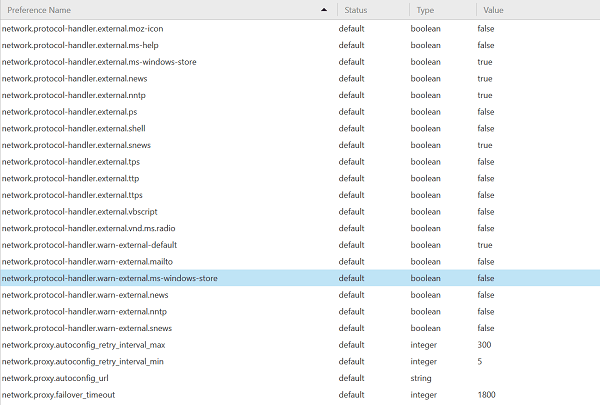 Prevent Windows Store from automatically opening on Chrome and Firefox browsers Picture 2