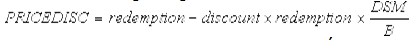 PRICE, PRICEDISC, PRICEMAT - Calculate the value of stock in Excel Picture 3