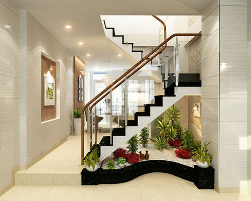 Principles of design stairs for tube houses Picture 8
