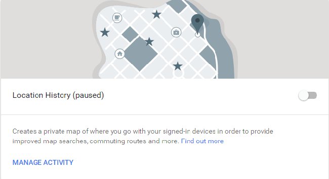 Privacy practices on Google Chrome Picture 1