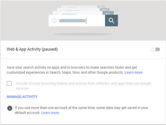 Privacy practices on Google Chrome Picture 11