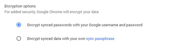 Privacy practices on Google Chrome Picture 8