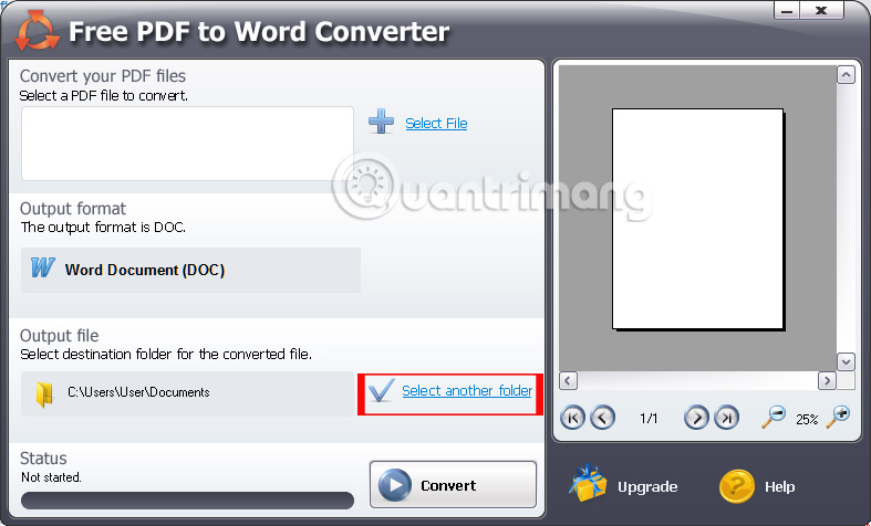 Professional PDF file conversion software for Word Picture 4