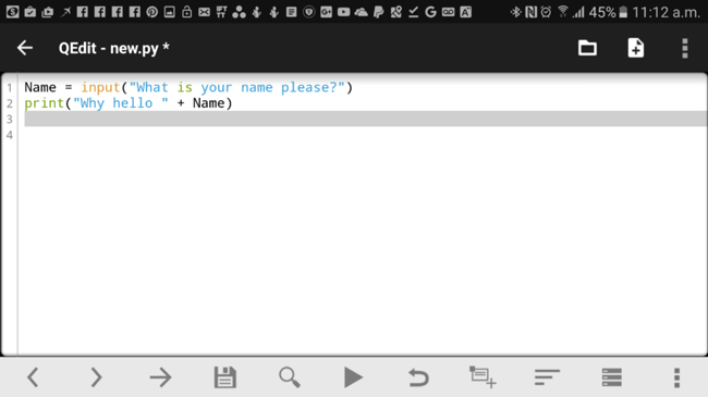 Programming Python on Android device Picture 6