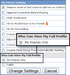 Protect personal information on 'social networks' Picture 2