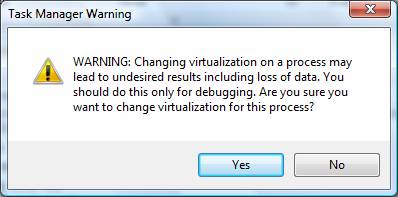 Protect system files with UAC Virtualization - Part 2 Picture 7