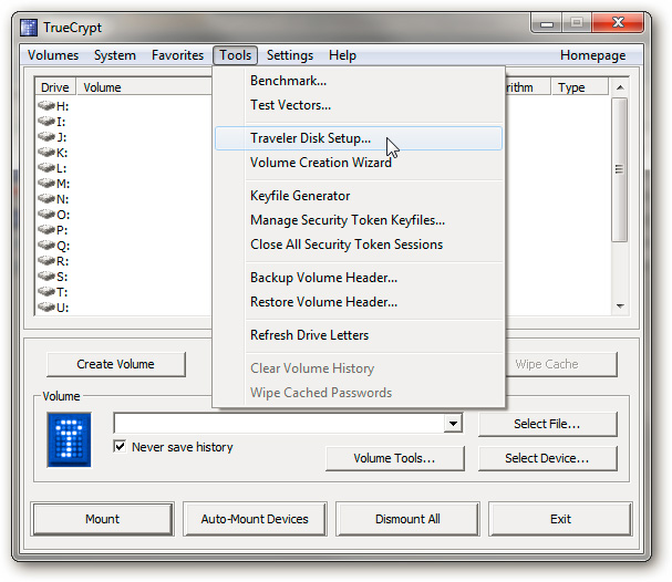 Protects Flash drive data in a comprehensive way with TrueCrypt application Picture 10