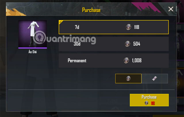 PUBG Mobile: How to change Vietnamese dresses Picture 4