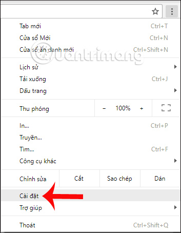 Put Google as the homepage on Google Chrome Picture 1
