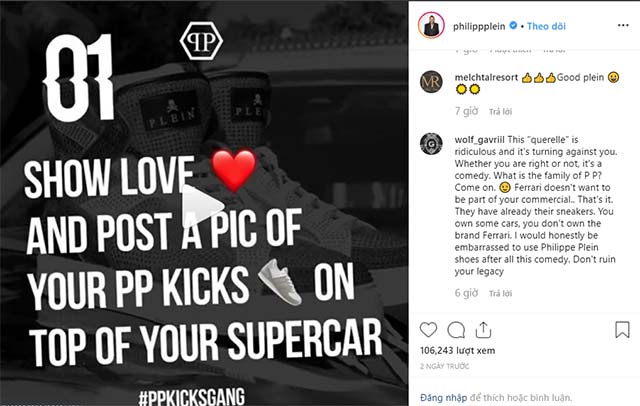 Put shoes on the Ferrari to 'live virtual', a fashion designer is in danger of going to court Picture 3