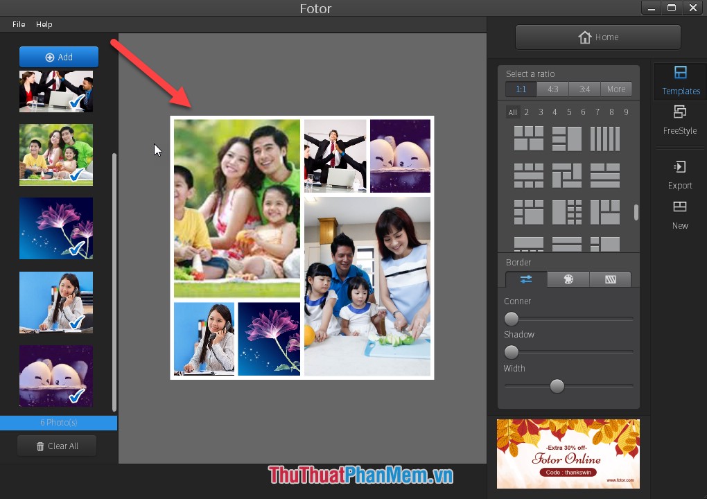 Quick and beautiful text insertion into images with Foto software Picture 3