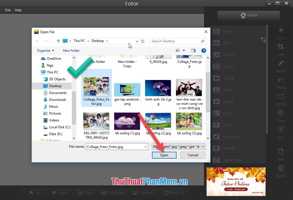 Quick and beautiful text insertion into images with Foto software Picture 7