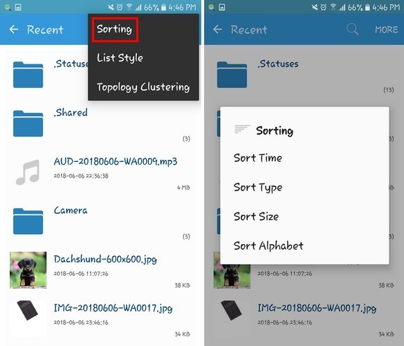 Quick file search application on Android Picture 4