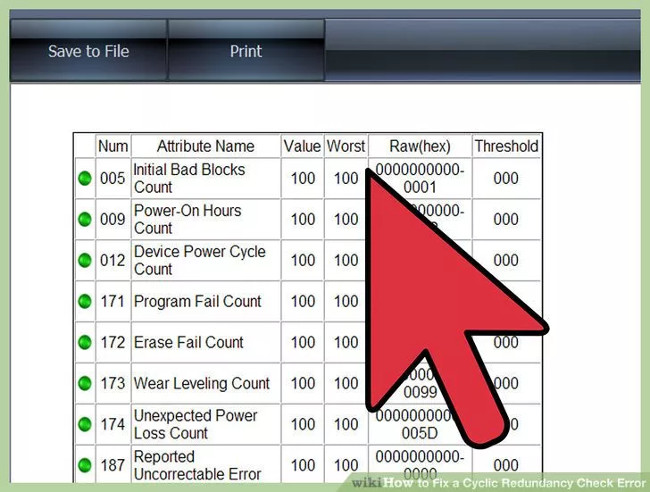 Quick fix Cyclic Redundancy Check error Picture 11