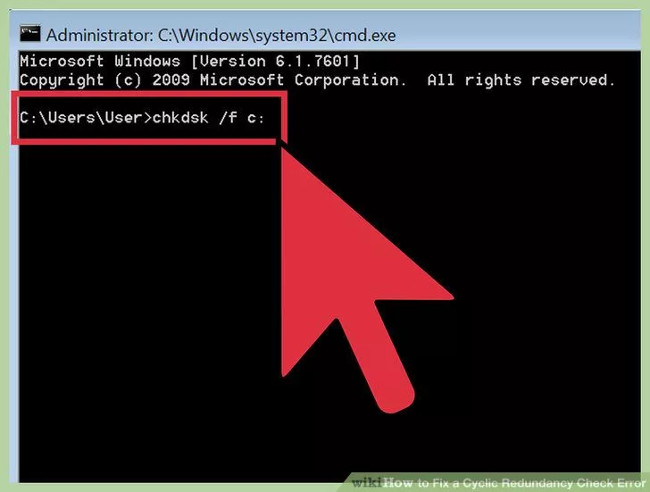 Quick fix Cyclic Redundancy Check error Picture 6