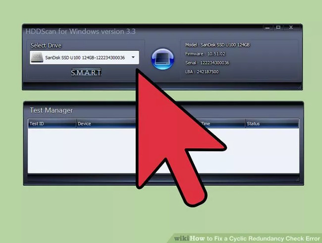 Quick fix Cyclic Redundancy Check error Picture 9