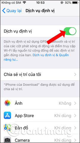 Quick view of weather on iPhone Picture 4