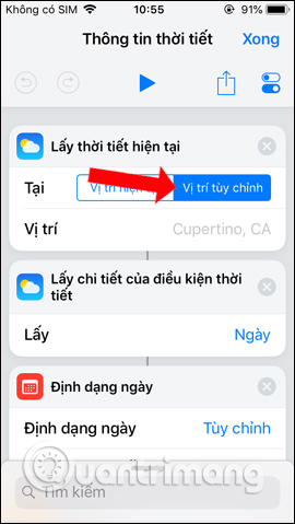 Quick view of weather on iPhone Picture 9