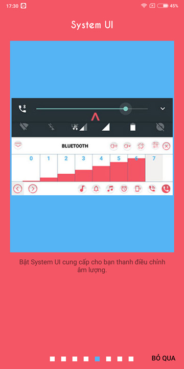 Quick Volume Controls, volume control application for each individual mode on Android smartphone Picture 6