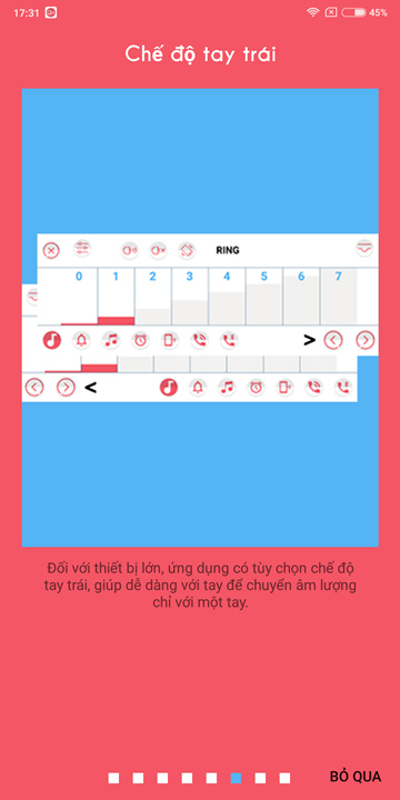 Quick Volume Controls, volume control application for each individual mode on Android smartphone Picture 7