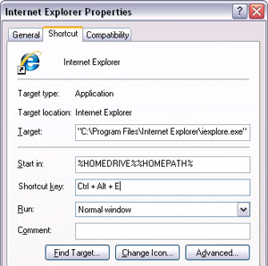 Quickly launch applications on the desktop with a shortcut Picture 1
