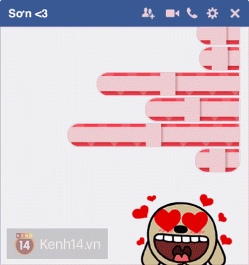 Quickly try the Valentine's gift sending feature immediately with Facebook Messenger Picture 3