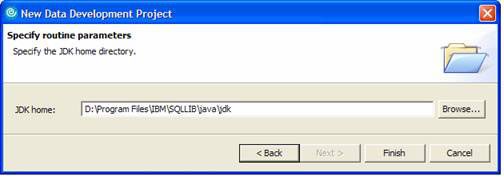 Rational DA Data Architecture and DB2 9: Build an SQL command Picture 26
