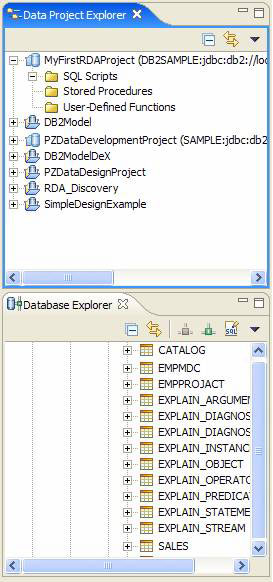 Rational DA Data Architecture and DB2 9: Build an SQL command Picture 27