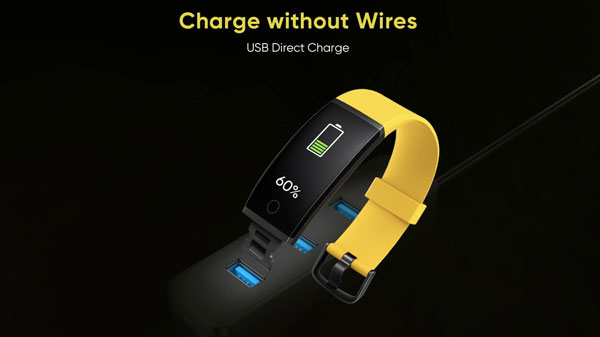 Realme Band: 10-day battery life, no-charge battery charger Picture 3