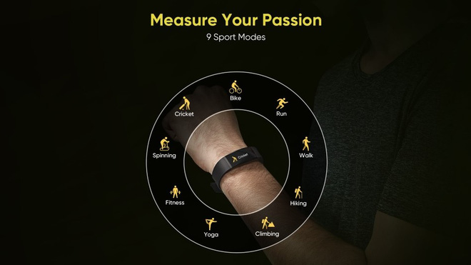 Realme Band launched: Color screen, 10-day battery, heart rate monitor, VND 475,000 Picture 5