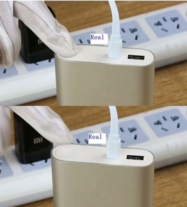 Recognize genuine and fake Xiaomi backup battery Picture 10