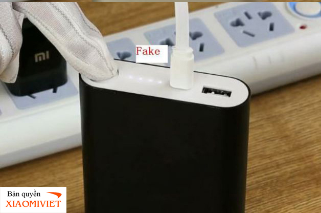 Recognize genuine and fake Xiaomi backup battery Picture 11