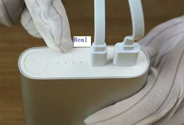 Recognize genuine and fake Xiaomi backup battery Picture 12