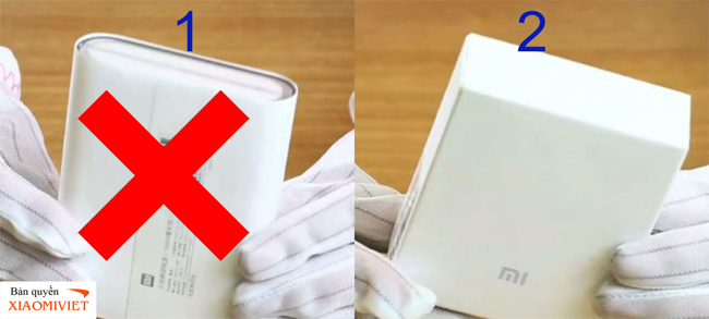 Recognize genuine and fake Xiaomi backup battery Picture 3