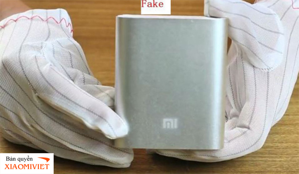 Recognize genuine and fake Xiaomi backup battery Picture 5