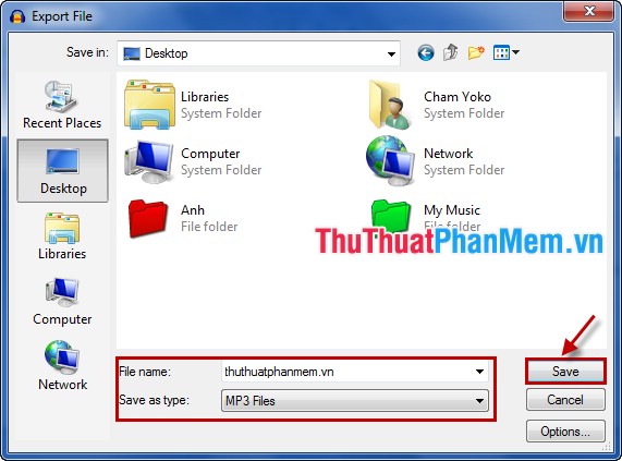 Record on your computer with Audacity software Picture 7