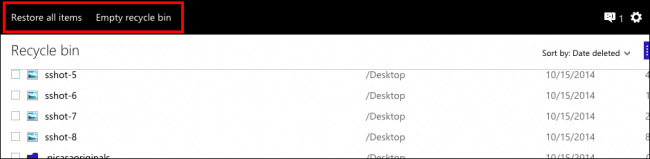 Recover deleted files from the cloud service Picture 11