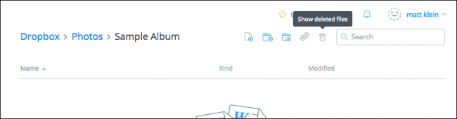 Recover deleted files from the cloud service Picture 2