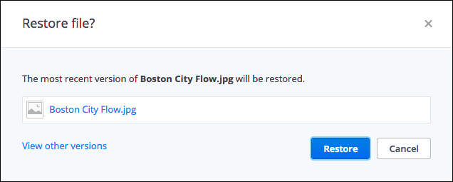 Recover deleted files from the cloud service Picture 5