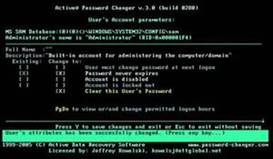 Recover Windows passwords when you have it Picture 2