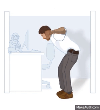 Reduce fatigue when sitting on a computer with a few simple movements Picture 10