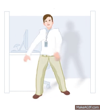 Reduce fatigue when sitting on a computer with a few simple movements Picture 12