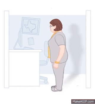 Reduce fatigue when sitting on a computer with a few simple movements Picture 15
