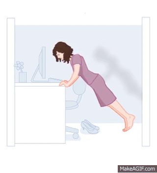 Reduce fatigue when sitting on a computer with a few simple movements Picture 16