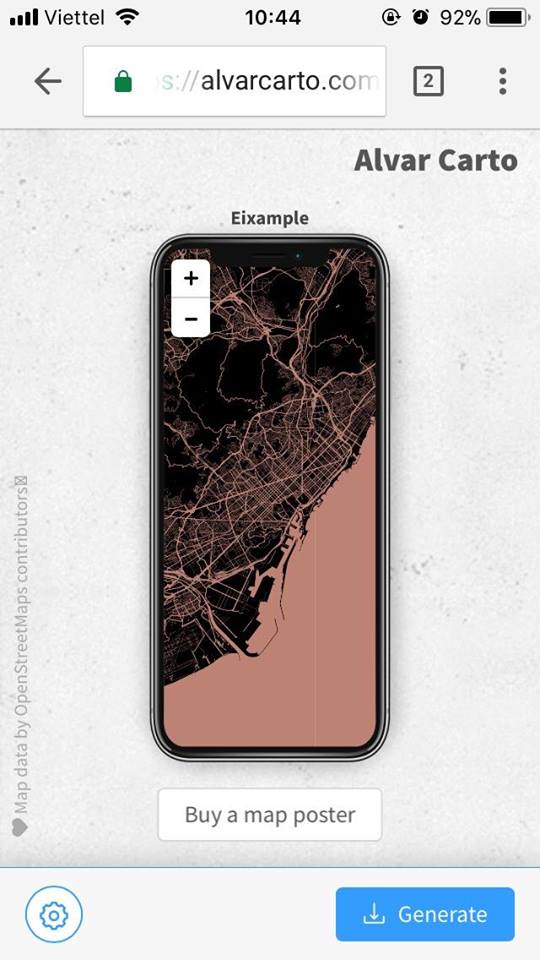 Refreshing smartphone backgrounds with 'my living quarters' map is extremely interesting Picture 3