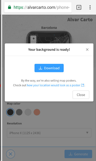 Refreshing smartphone backgrounds with 'my living quarters' map is extremely interesting Picture 4