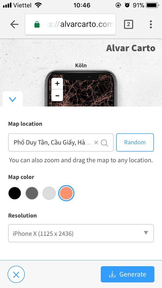 Refreshing smartphone backgrounds with 'my living quarters' map is extremely interesting Picture 6