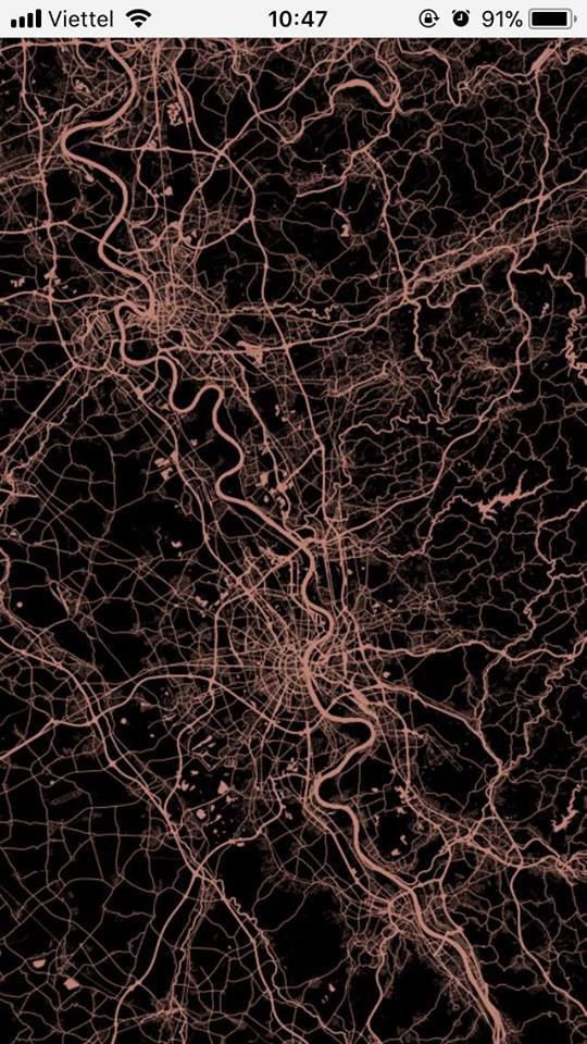 Refreshing smartphone backgrounds with 'my living quarters' map is extremely interesting Picture 7