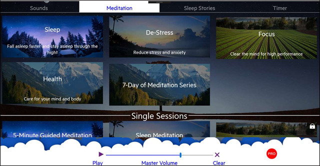 Relaxing music playback applications on Windows 10 Picture 1