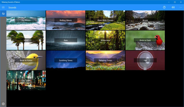 Relaxing music playback applications on Windows 10 Picture 10